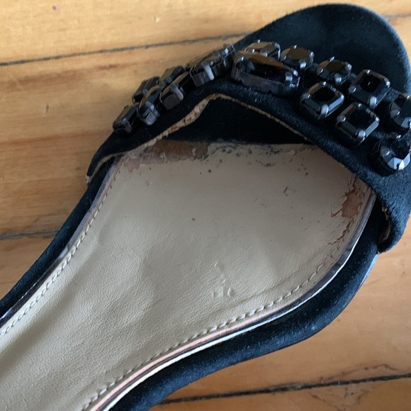 Michael Kors Black Patent Leather Ankle-Strap Heels - Picture 6 of 7